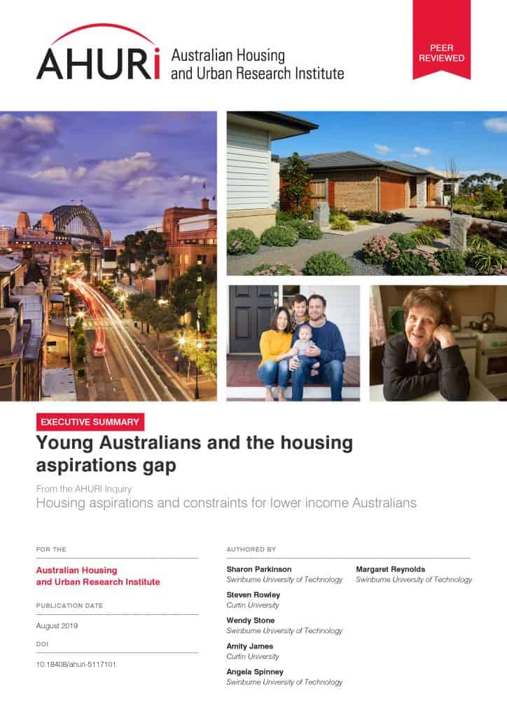 Young Australians & the Housing Gap