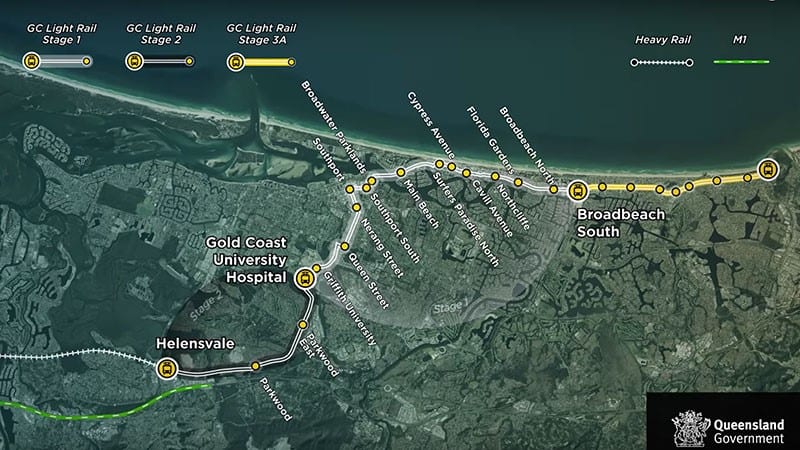 Government Commits $351m to Gold Coast Light Rail