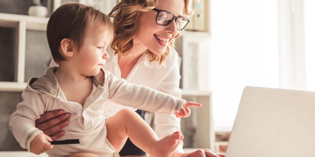 Working from home is nothing new to mothers