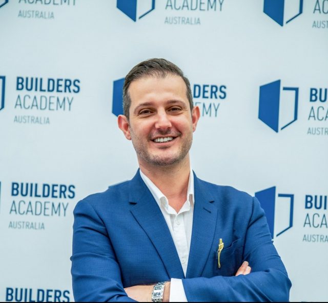 Ali Musai - Builders Academy Australia Male Champion